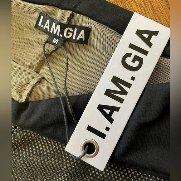 I.AM.GIA | NWT Kyari Mesh Pants in Black, Size Medium - Picture 10 of 13